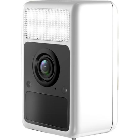 Cámara de Seguridad para Exteriores Sjcam S1 de 4Mp con Batería y Visión Nocturna Blanco 1669924-REG