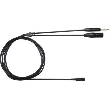 Cable Bcasca Shure 3 Pin Xlr Macho y 1 4 Trs Macho para Auriculares de Radiodifusión Brh50M Brh440 1269351-REG