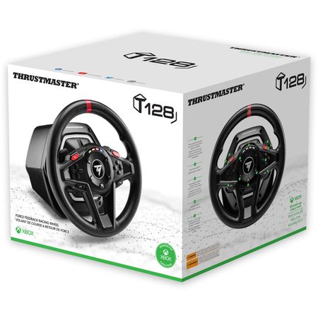 Set de Volante Y Pedales Thrustmaster T128 para Xbox Series X--S Y Pc 1731030-REG