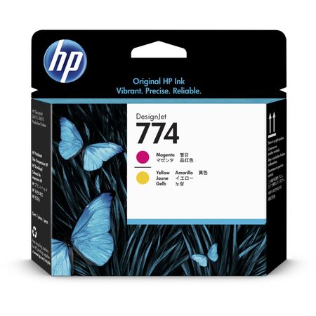 Cabezal de Impresión Hp 774 Designjet Magenta y Amarillo 1499016-REG