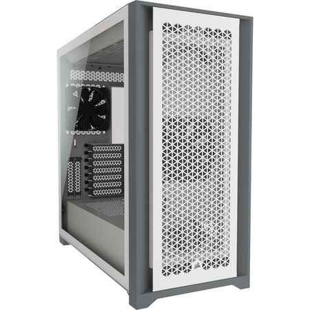 Caja de Escritorio de Torre Media Corsair 5000D Airflow Blanca 1723204-REG