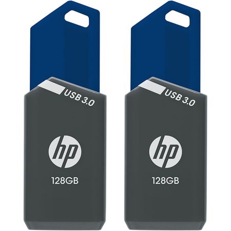 Paquete de 2 Unidades de Unidades Flash Usb 3.0 Hp X900W de 128Gb 1719000-REG