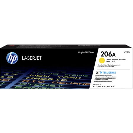 Cartucho de Tóner Hp Laserjet Estándar de Capacidad Amarillo 206A 1562019-REG