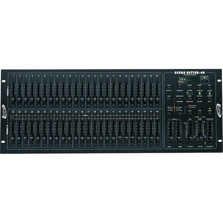 Consola de Atenuación Dmx American Dj Scene Setter 48 de 48 Canales 1004247-REG
