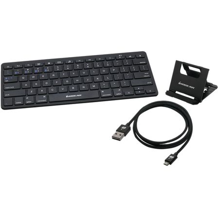 Teclado Móvil Delgado Iogear con Soporte y Cable Micro Usb 1323891-REG