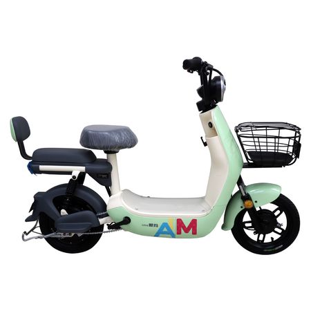 Bicimoto Eléctrica Box Kawaii con Alarma - Verde