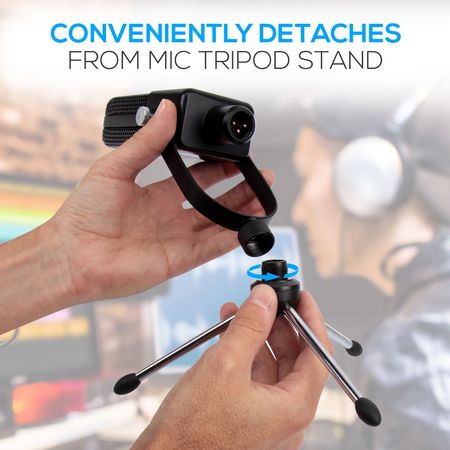 Kit de Micrófono de Condensador Cardioide Pyle Pro Pdmic70 1526326-REG