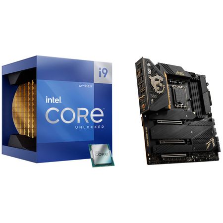 Bundle Procesador Intel I9 12900K 3.2 Ghz 16 Core Lga 1700 Y Placa Madre Msi Meg Z690 Ace Lga 1700 E 1726242-REG