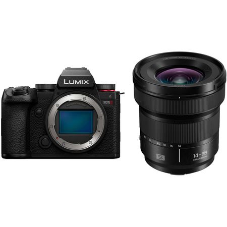 Cámara sin Espejo Panasonic Lumix S5 Ii con Kit de Lente de 14 28Mm 1766376-REG