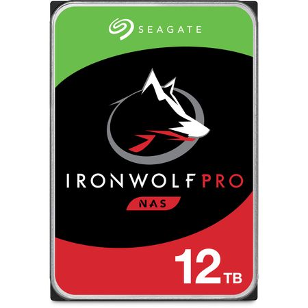 Disco Duro Interno Nas Seagate Ironwolf Pro 12Tb 7200 Rpm Sata Iii 3.5 Cmr 1760982-REG