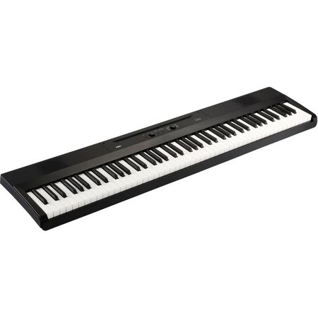 Piano Digital Portátil Korg L1 Liano de 88 Teclas con Cuerpo Delgado Negro 1726623-REG