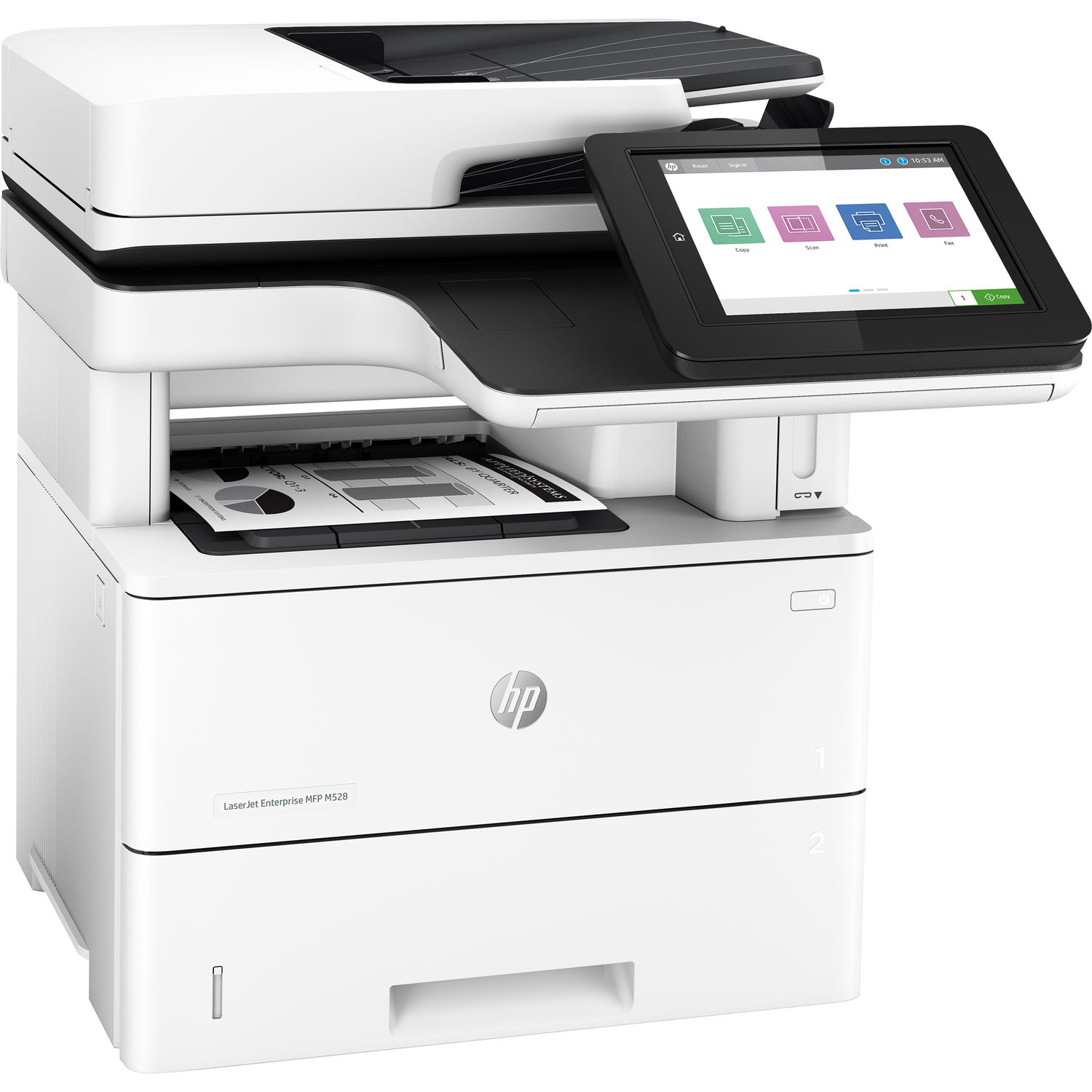 Impresora Láser Monocromática Hp Mfp M528F
