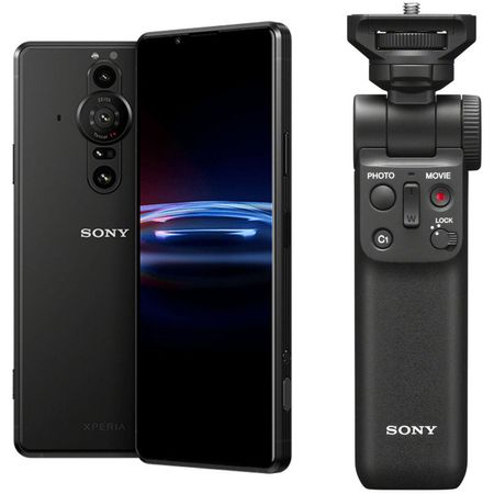 Smartphone Sony Xperia Pro I 512Gb 5G con Kit de Agarre Inalámbrico Desbloqueado Negro Helado 1669529-REG