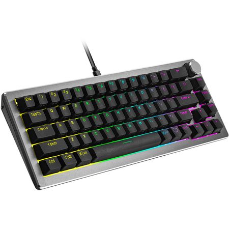 Teclado Mecánico Cooler Master Ck720 65 Personalizable Gris Espacial Switches Marrones 1765634-REG