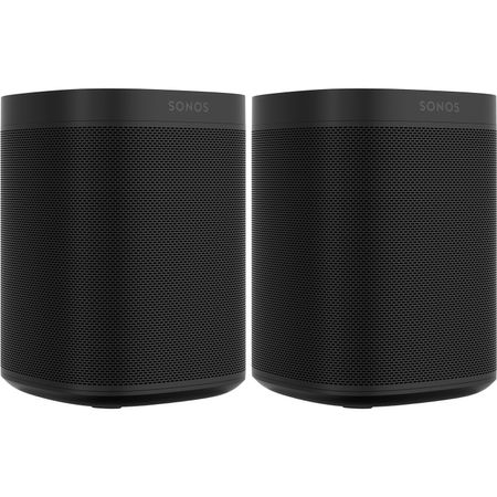 Par de Altavoces Inalámbricos Sonos One Sl Negro 1758167-REG