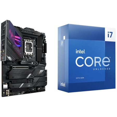 Bundle Asus Intel Core I7 13700K 3.4 Ghz 16 Core Processor Asus Rog Strix Z790 E Atx Motherboard 1781358-REG