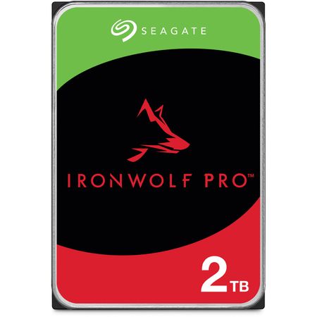 Disco Duro Interno Nas Seagate Ironwolf Pro 2Tb 7200 Rpm Sata Iii 3.5 Cmr 1760977-REG