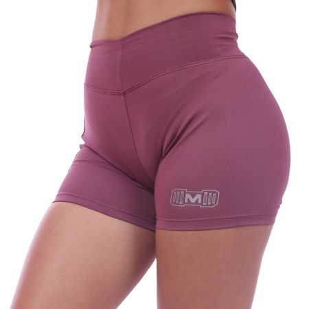 Short Pantaloneta con Bolsillo Lateral Muscle Museum Palo Rosa para Mujer Short Pantaloneta con Bolsillo Lateral para Mujer Color Palo Rosa Talla L