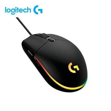Mouse Logitech G203 Lightsync Optical 8000 Dpi Rgb Negro