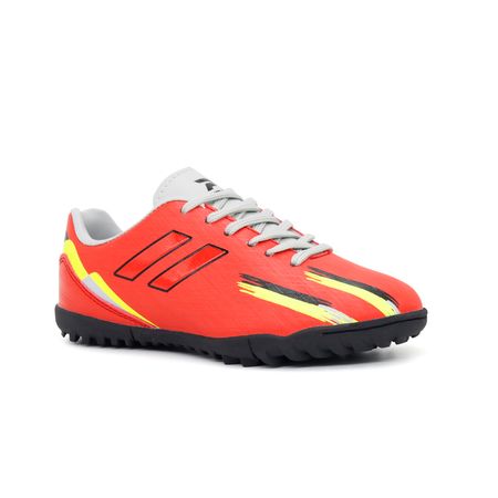 Zapatilla de Futbol para Niño Patrick NEYMAR-N24 Rojo Negro Talla 31