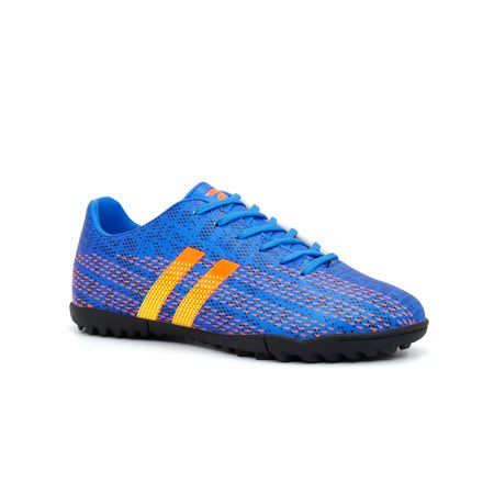 Zapatilla de Futbol para Niño Patrick DARWIN-J24 Azul Naranja Talla 33