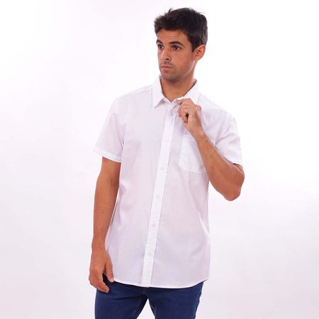 Camisa Mc Hombre Parada 111 Materazzi Camisa Mc Hombre Parada 111 Materazz Color Blanco Talla M