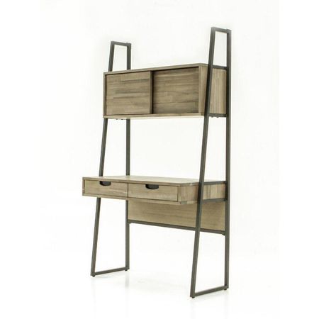 Escritorio Moderno Tipo Escalera Benji color Arena TU MESITA