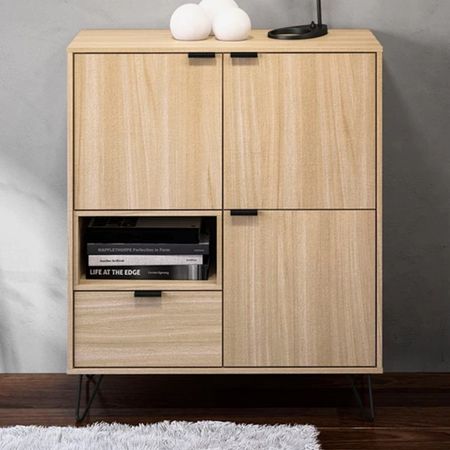 Aparador Moderno Cayma color Duna 3 puertas TU MESITA