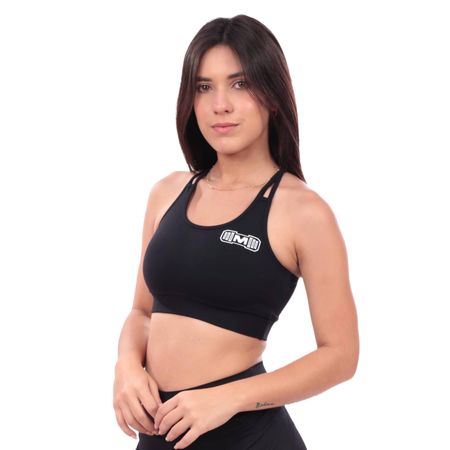 Top Deportivo con Tiras Muscle Museum Negro para Mujer Top Deportivo con Tiras Muscle Museum color Negro para Mujer Talla S
