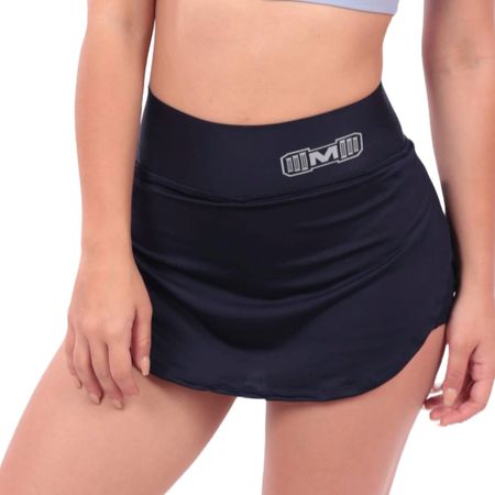 Short Falda Deportivo Muscle Museum Azul Oscuro para Mujer Short Falda Deportivo Muscle Museum color Azul Oscuro para Mujer Talla M