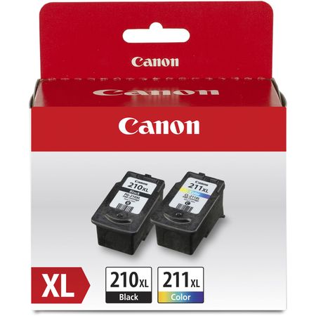 Paquete de Valor de Tinta Canon Pg 210Xl Negro y Cl 211Xl Color 1540265-REG