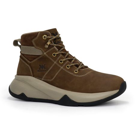 Botines Hombre De Cuero Kaida RI24I3-PACHE olivo 38