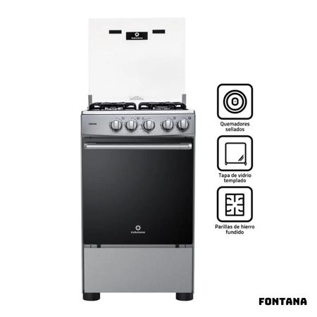 Cocina De Pie INDURAMA a Gas 4 Hornillas FONTANA