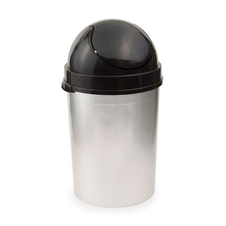 Papelera Cosmos Metalizada 54 litros