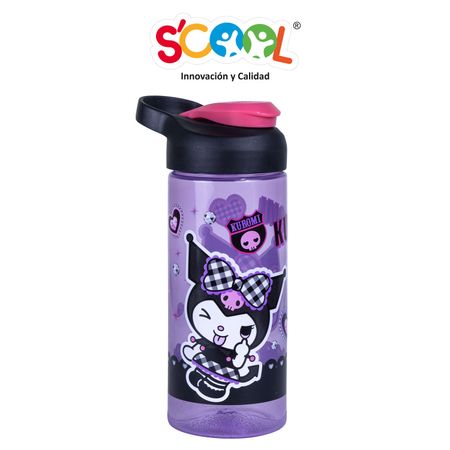 Botella Scool Sin Caña 450 Ml Kuromi