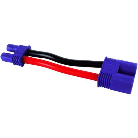 Adaptador de Cable EC2 Femenino a EC3 Masculino para ESC/Baterías de Vehículos RC 1242119-REG