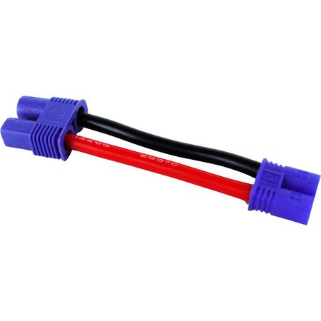 Adaptador de Cable EC3 Femenino a EC2 Masculino para ESC/Baterías de Vehículos RC 1242120-REG