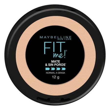 Polvo Maybelline Fit Me Matte + Poreless 0.30 Fl Oz Tono 1300 Buff Beige