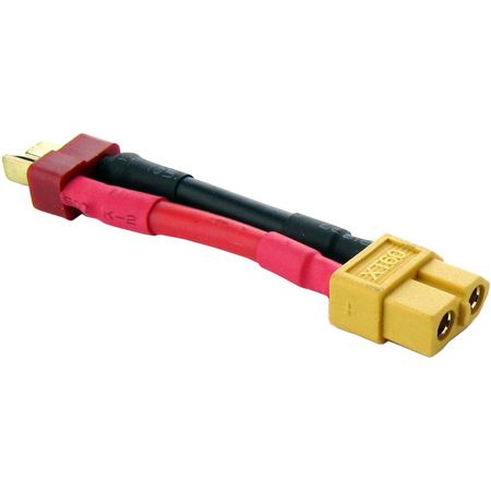 Adaptador de Cable XT60 Femenino a Conector Masculino Deans para ESC/Baterías de Vehículos RC 1242123-REG