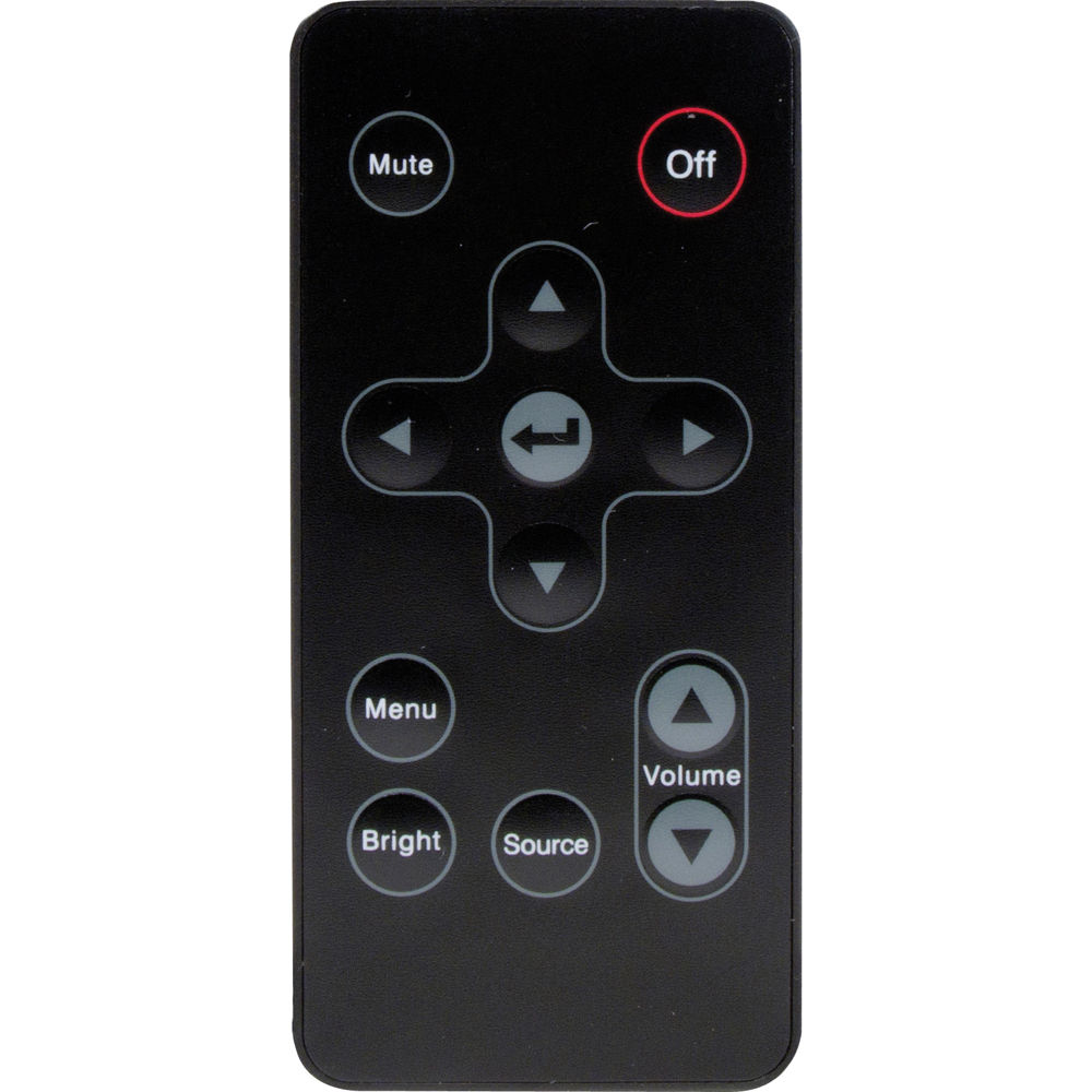 Control Remoto Optoma Technology BR-PK32N para Proyector Pico Pocket PK320 - Diseñado Específicament