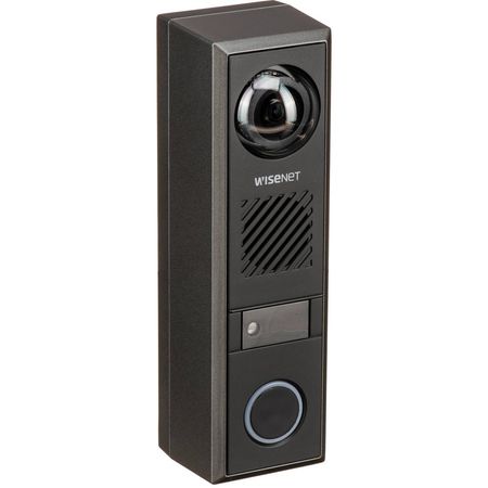 Estación de Video Intercomunicador Hanwha Vision TID-600R 2MP con Lente Fijo de 1.6mm, Cancelación d 1682053-REG