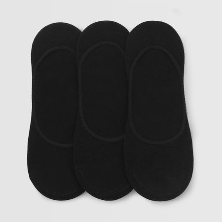 Medias Hypnotic Pack X3 Invisible Solido Blanco Talla Única