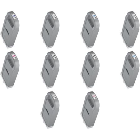 Kit de Tinta Canon Pfi 1700 de 11 Colores con Optimizador de Croma Plus 1655664-REG