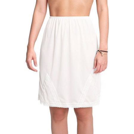 Enagua Corta Blanco para Mujer Talla XL