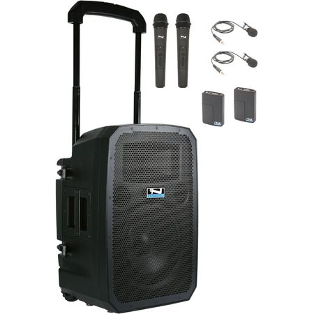 Anchor Audio Liberty 3 Link - Sistema PA Portátil con Batería y 4 Micrófonos Inalámbricos 1847112-REG