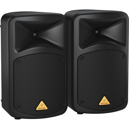Behringer Europort EPS500MP3 Sistema PA Todo en Uno de 500W con Dos Altavoces, Mezclador Alimentado, 1821658-REG
