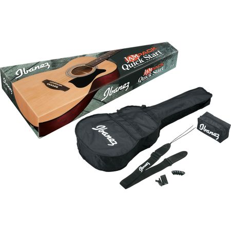 Paquete de Guitarra Acústica Ibanez Ijvc50 Jampack Natural 1161376-REG