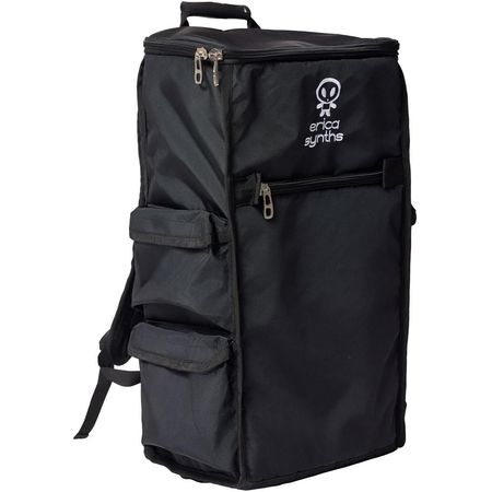 Mochila Erica Synths para 2 x 104 HP Eurorack: Compartimento Principal Amplio, Banda Elástica para L 1790079-REG