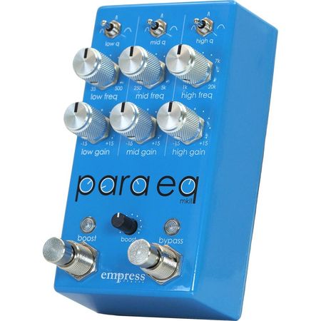 Empress Effects ParaEq MKII: Pedal Ecualizador Paramétrico de 3 Bandas con Control Tonal Compacto y 1815409-REG