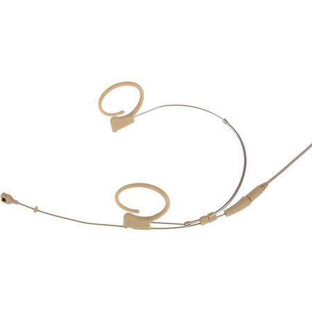 Auriculares con Micrófono Duplex-CARDIOIDE de 3 Hilos Pigtail Voice Technologies (Sin Terminar, Beig 1336100-REG